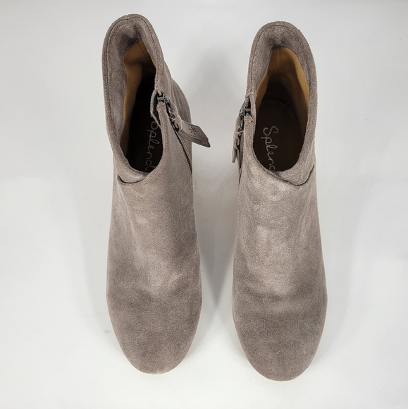 Splendid Suede Heels Boots #590 Size8.5 - Picture 5 of 12